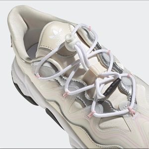 Size 9 adidas Ozweego Plus Chalk White Pink 2020 G55589